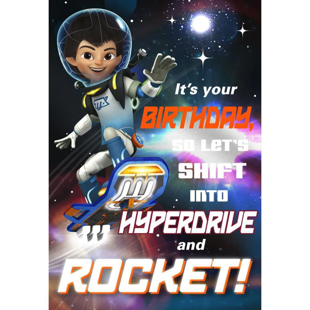 Its Your Birthday Disney Miles From Tomorrow Birthday Card
