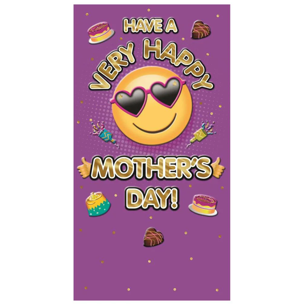 Emoji Smiley Face Mother's Day Card