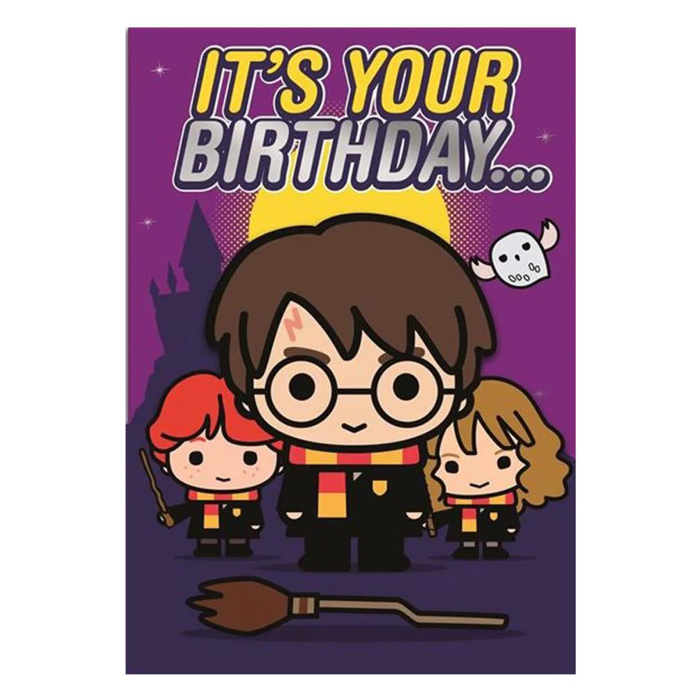 Harry Potter It's Your Birthday Card