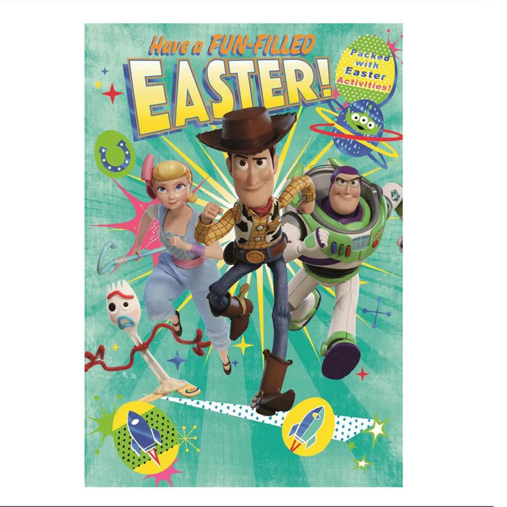 Disney Toy Story Fun Filled Easter Card