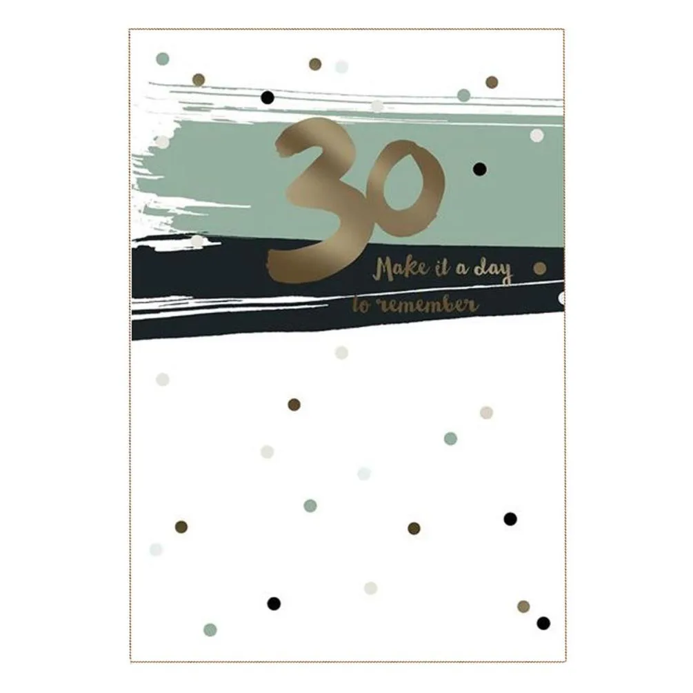 30th Birthday Card