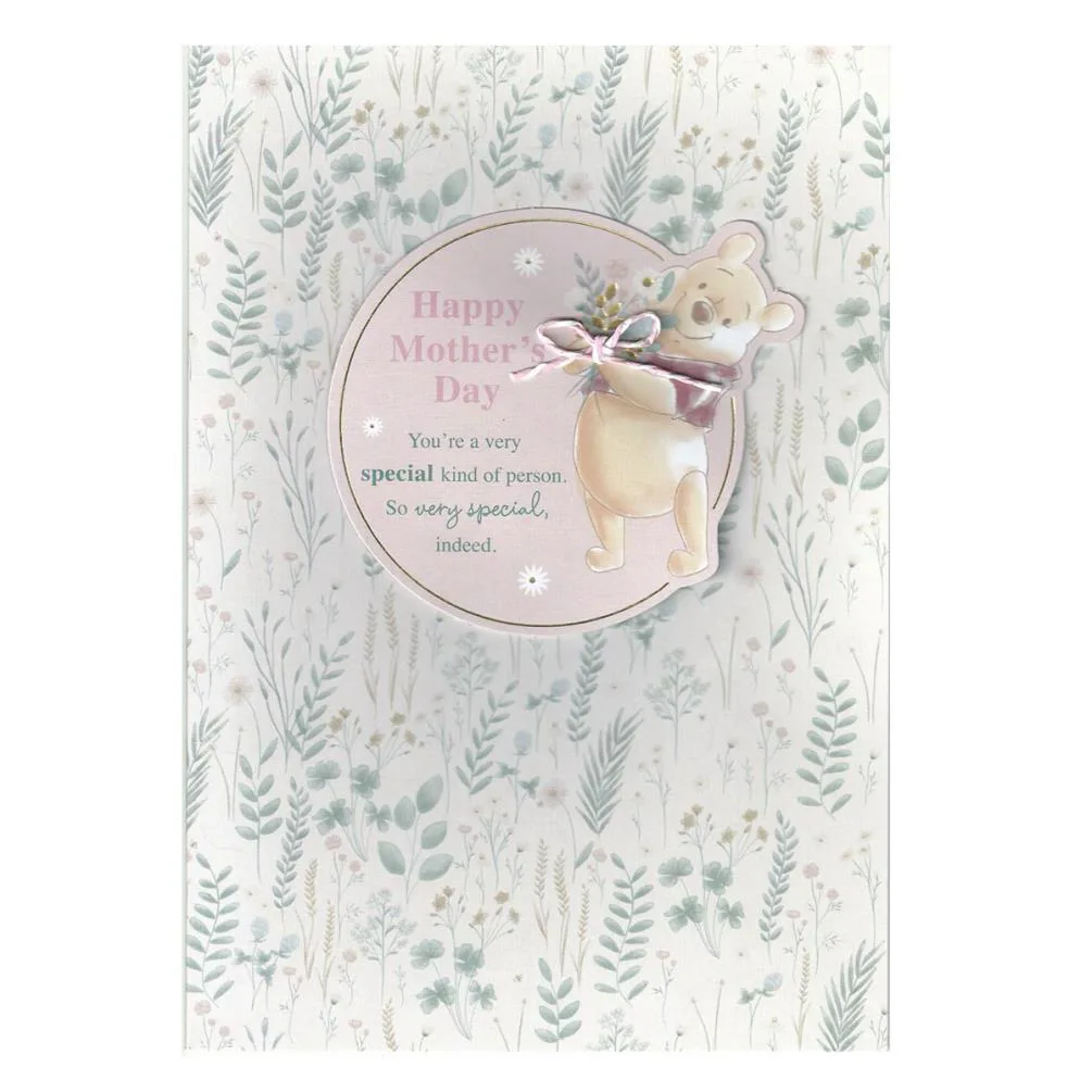 Winnie The Pooh Mother's Day Card