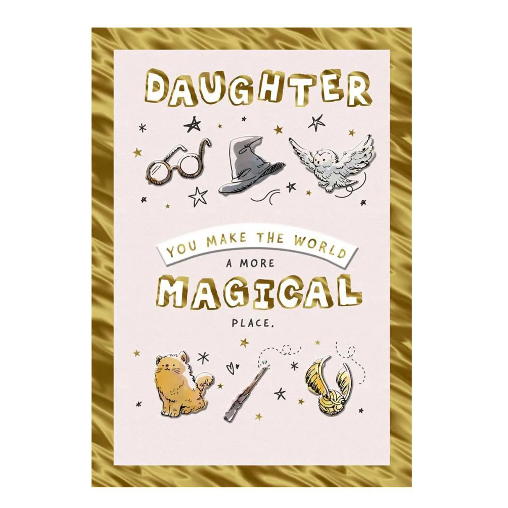 Harry Potter Daughter Birthday Card