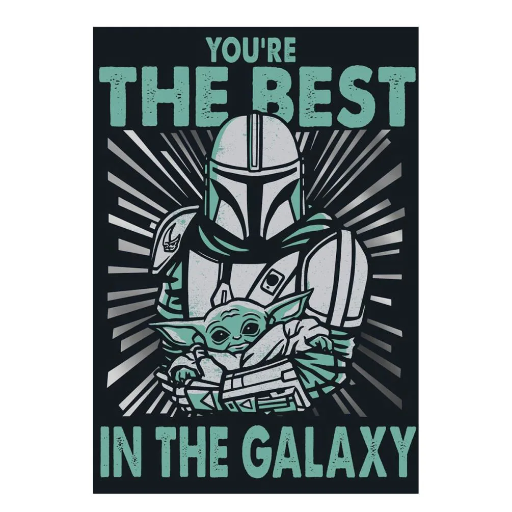 Mandalorian Star Wars Father's Day Card