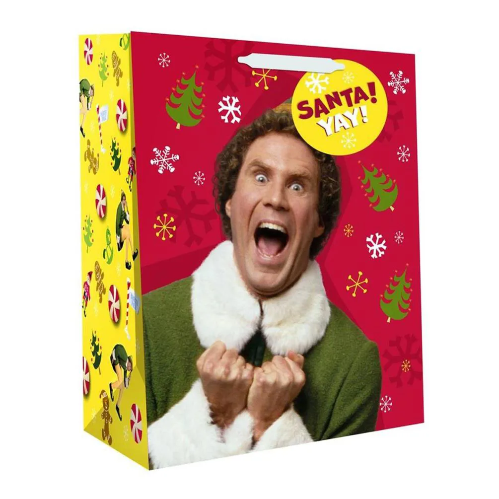 Elf Large Christmas Gift Bag