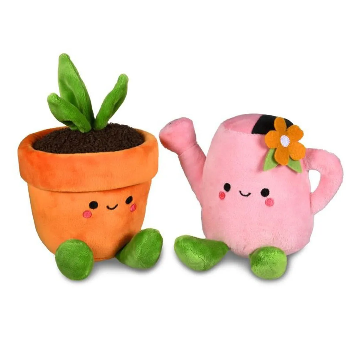 Better Together Flower Pot & Watering Can Magnetic Soft Toy Set