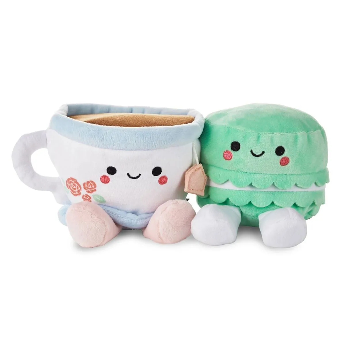 Better Together Tea Cup & Macaroon Magnetic Soft Toy Set