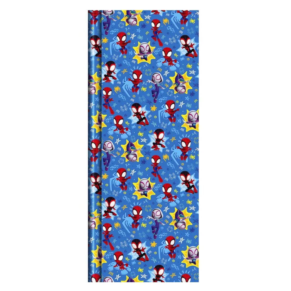 Marvel Spidey and His Amazing Friends 2m Roll Wrap