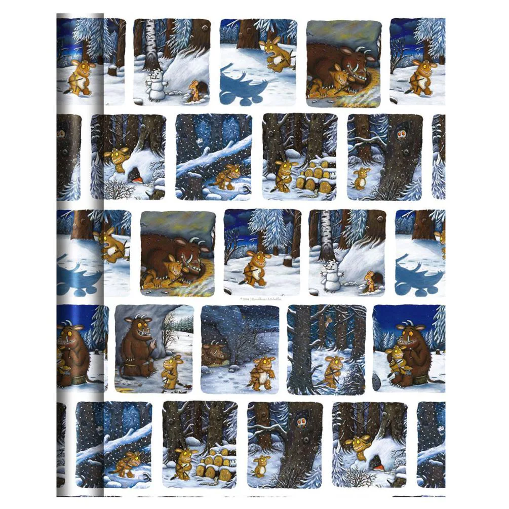 The Gruffalo & Friends 4m Roll Wrap