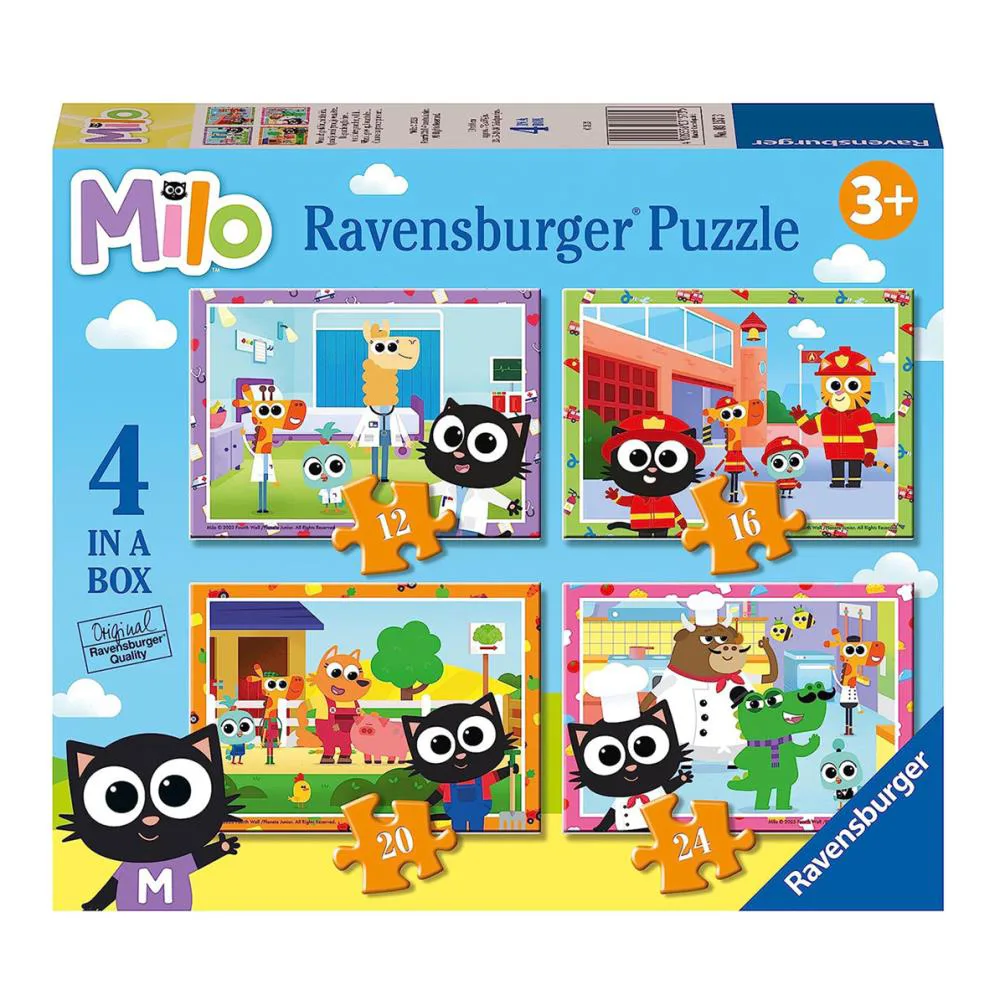 Milo 4 In a Box Jigsaw Puzzles
