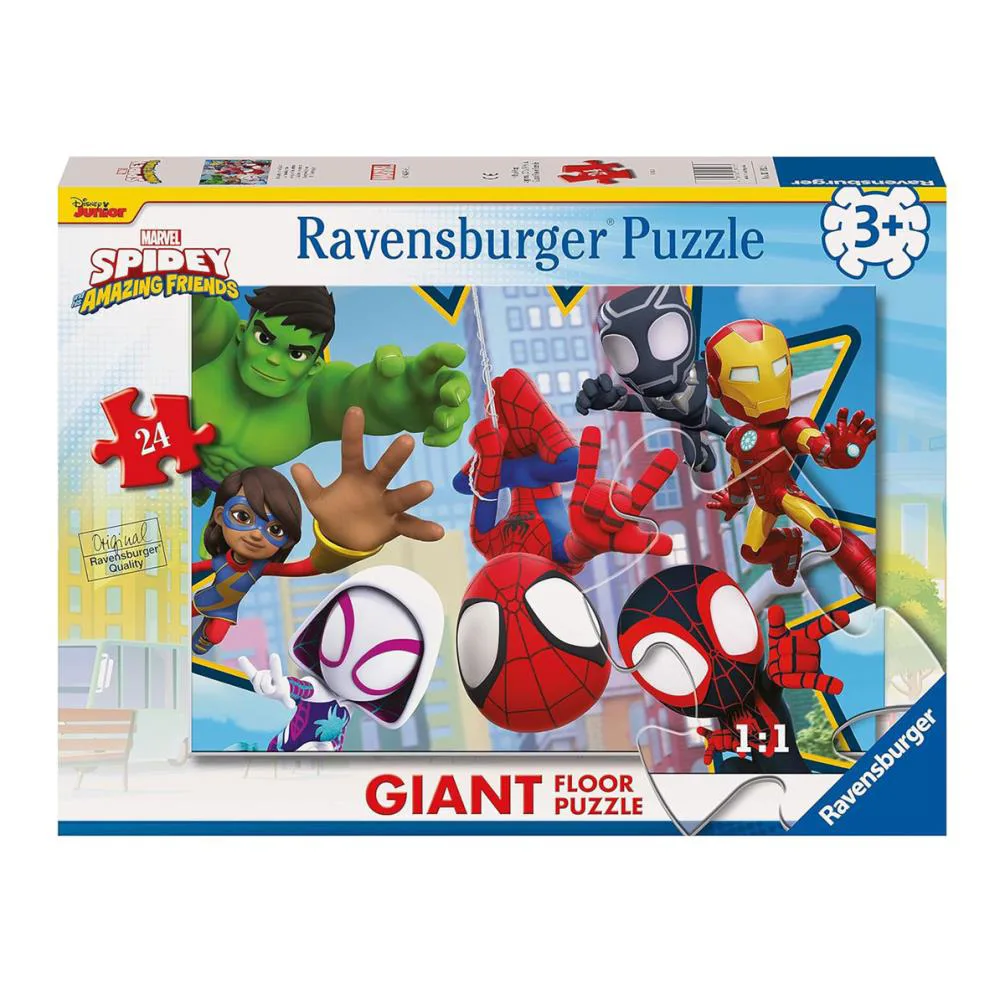 Spidey & His Amazing Friends 24pc Giant Floor Jigsaw Puzzle