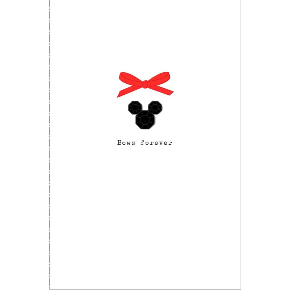 Bows Forever Disney Minnie Mouse Card
