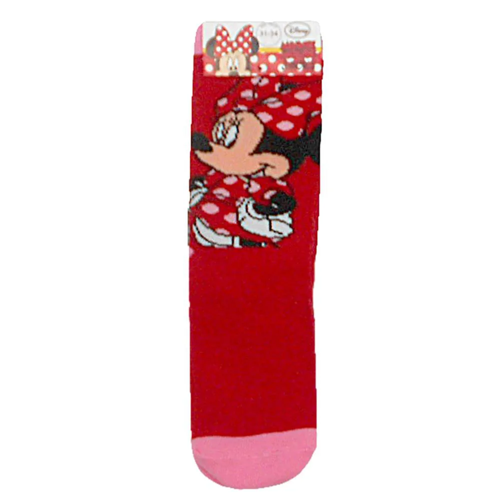 Minnie Mouse Red Socks