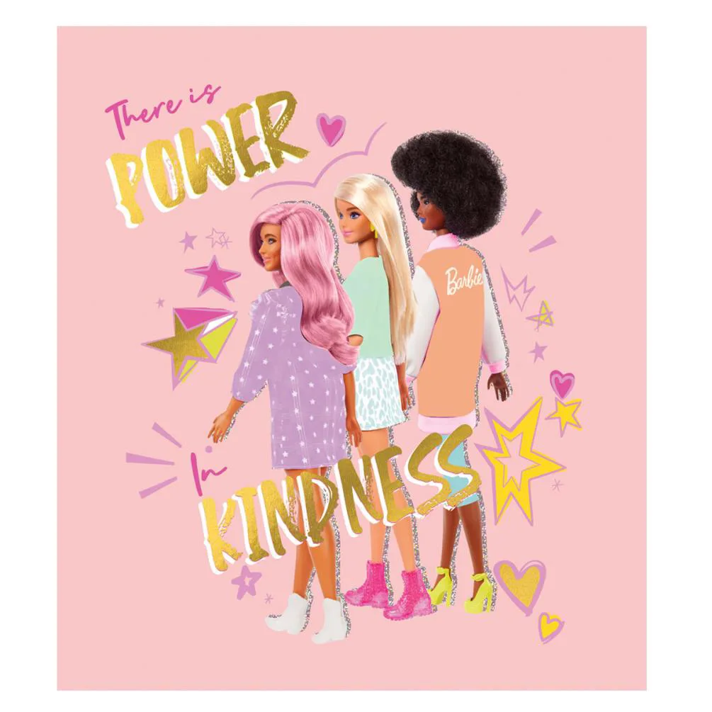 There Is Power In Kindness Barbie Square Card