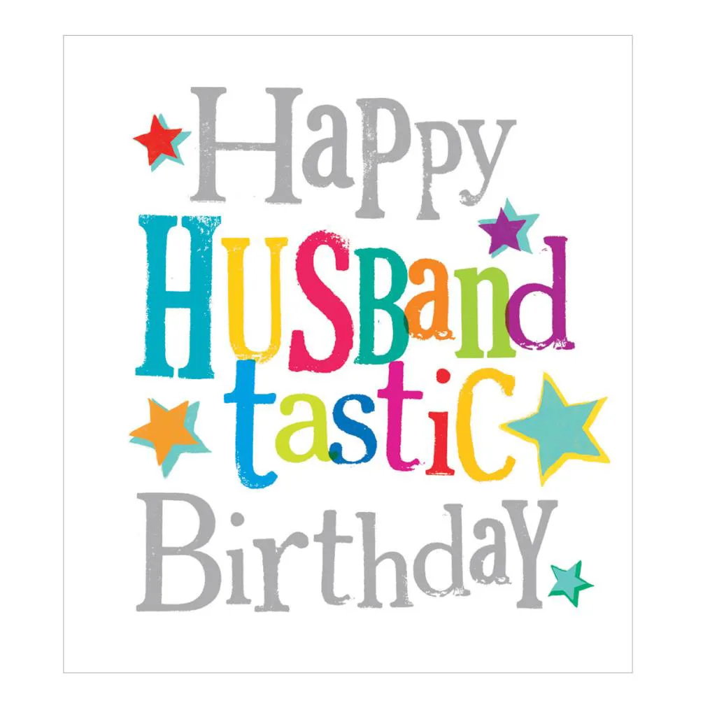 Husband The Bright Side Birthday Card