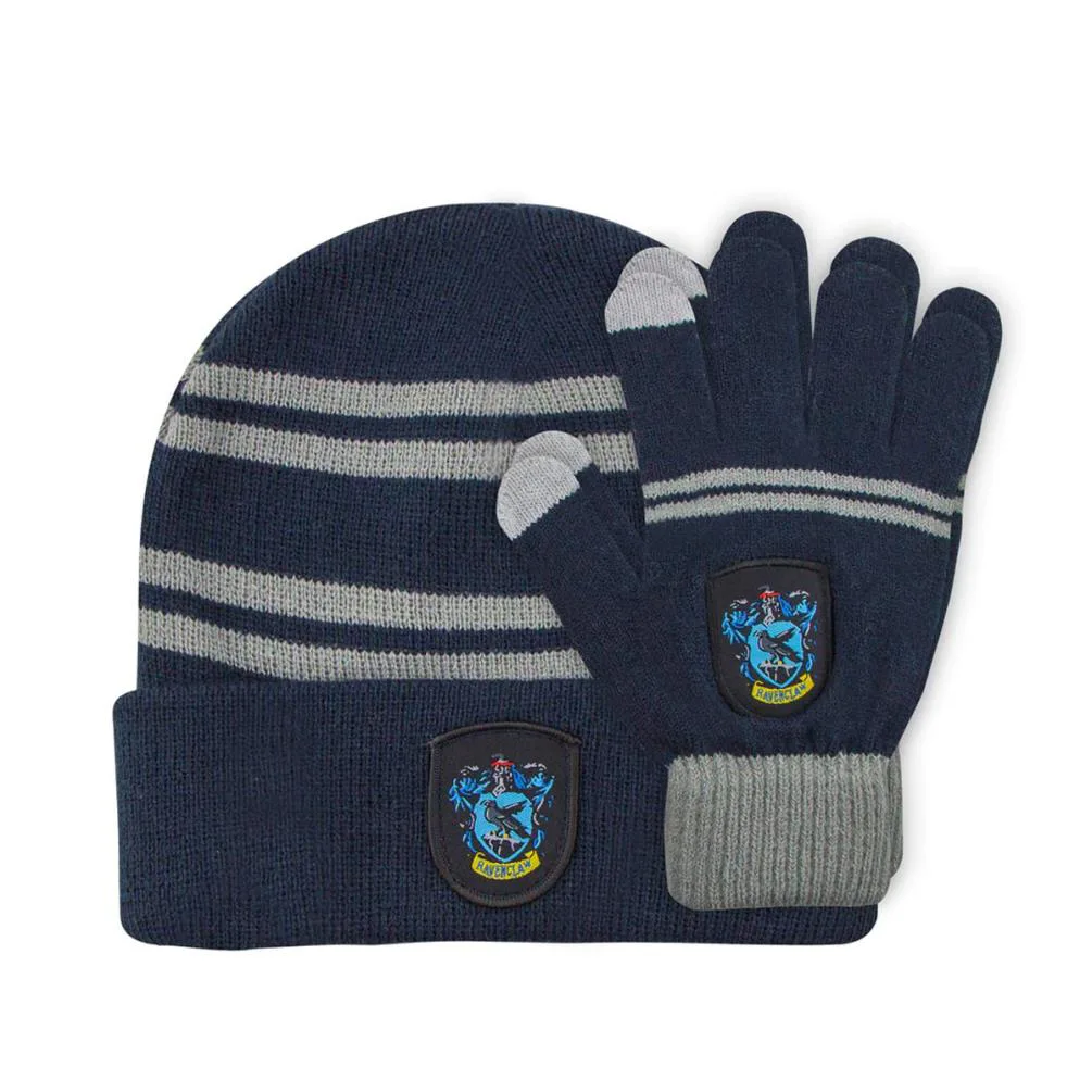 Harry Potter Kids Ravenclaw Gloves & Beanie Set