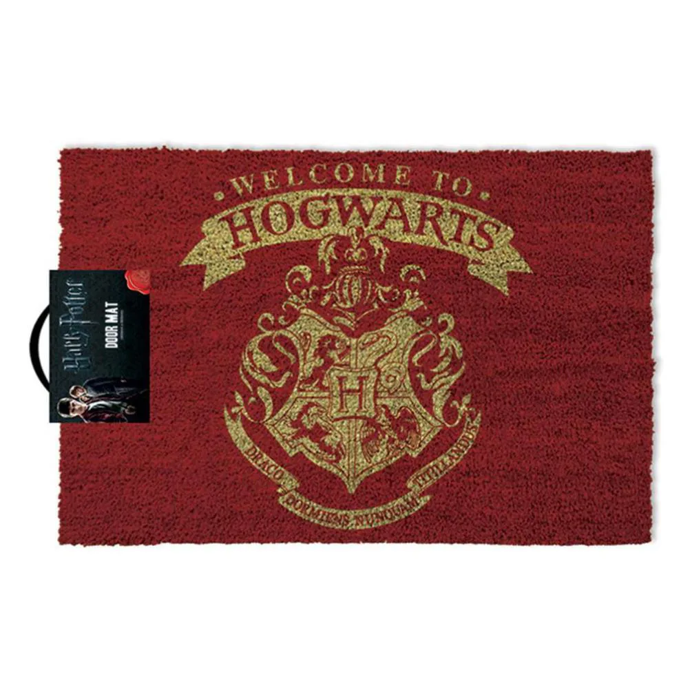 Harry Potter Welcome To Hogwarts Doormat