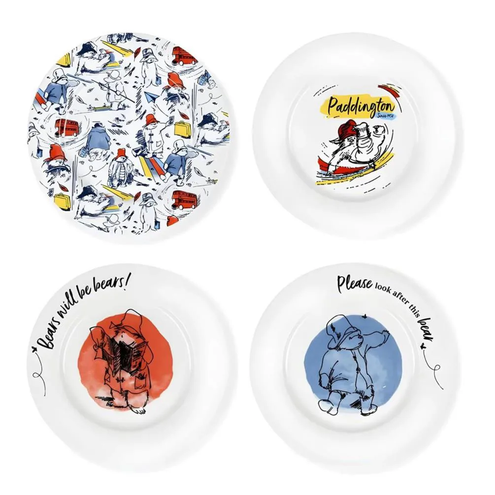 Paddington Bear Side Plates (Set of 4)
