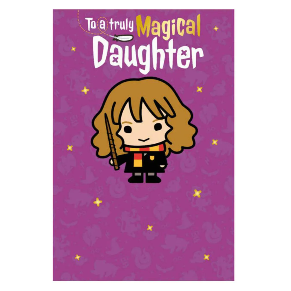 Harry Potter Magical Daughter Birthday Card