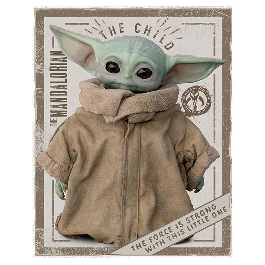 Star Wars The Mandalorian Baby Yoda Mini Poster