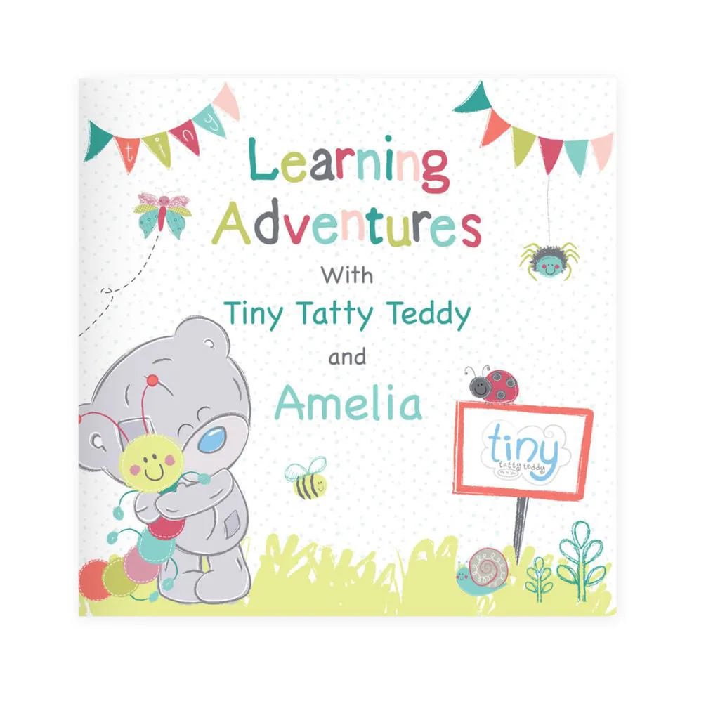 Personalised Tiny Tatty Teddy Learning Adventure Book