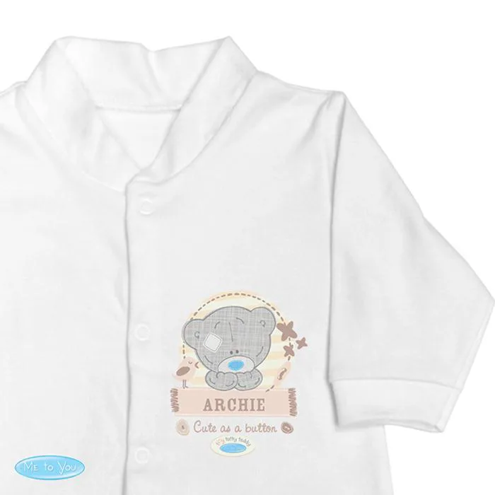 Personalised Tiny Tatty Teddy Baby Grow 0-3 Months £16.99