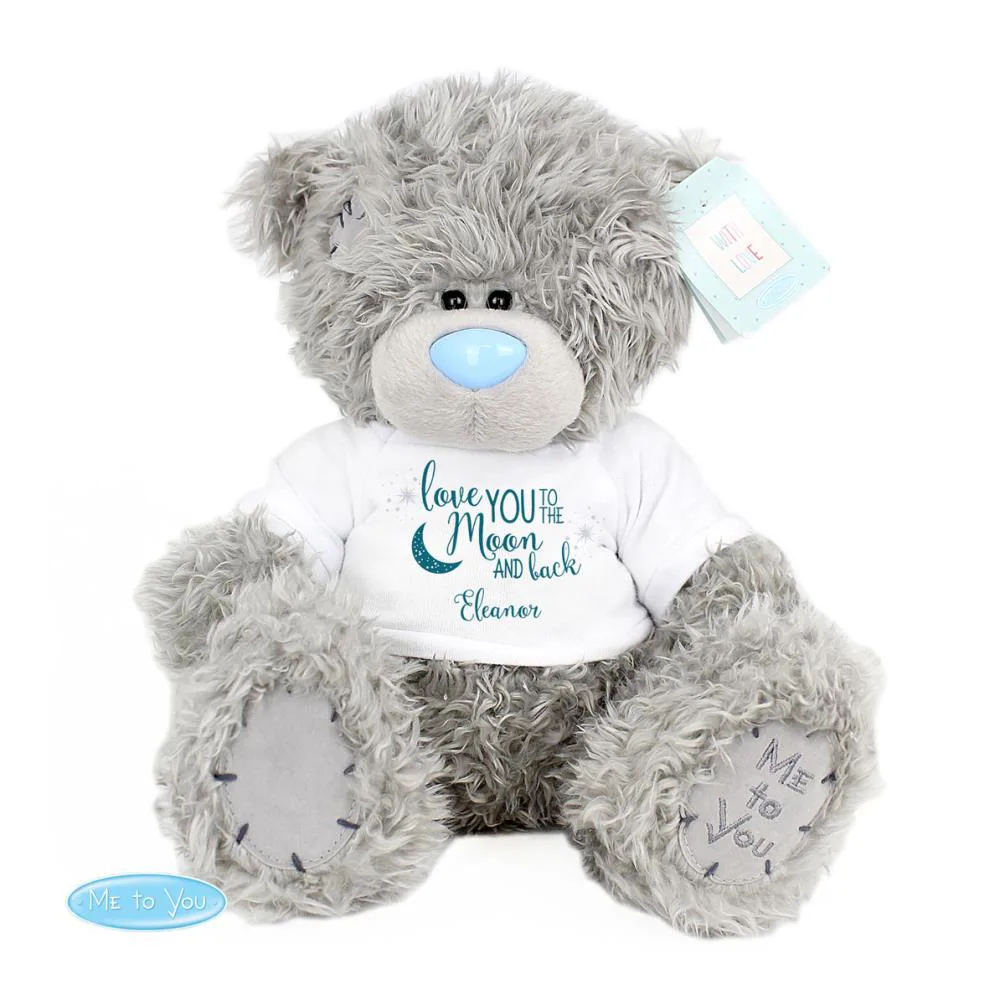 Personalised 10" Moon & Back T-Shirt Me to You Bear