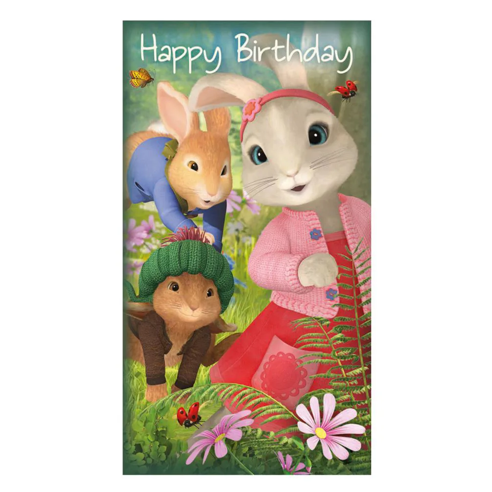 Happy Birthday Peter Rabbit Pop Up Birthday Card