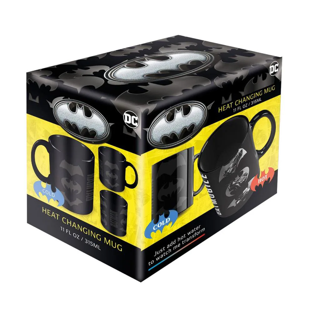 Batman Batmobile Heat Change Mug