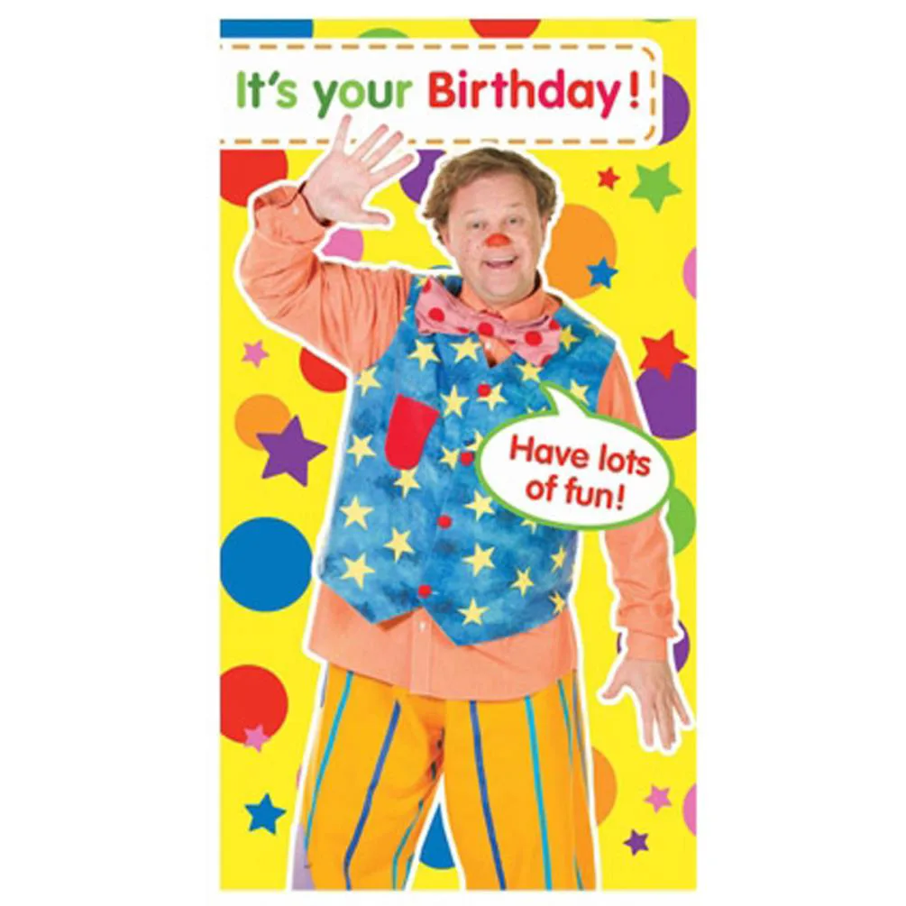 Mr Tumbles Something Special It's Your Birthday Card