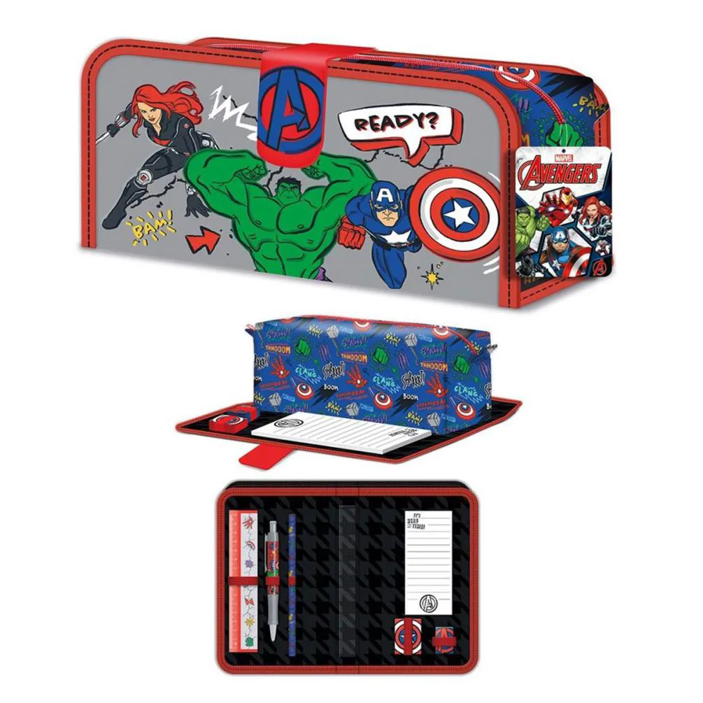 Avengers Hero Club Filled Pencil Case