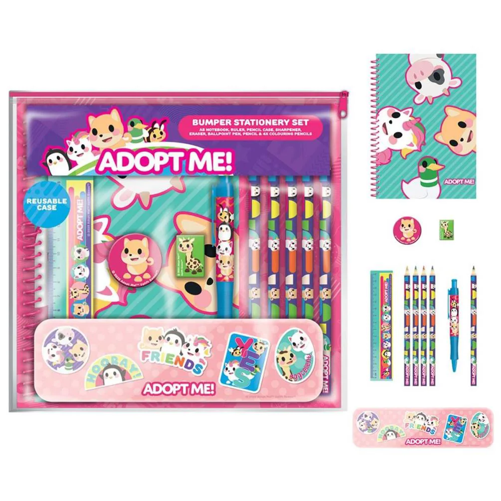 Adopt Me Bumper Stationery Set