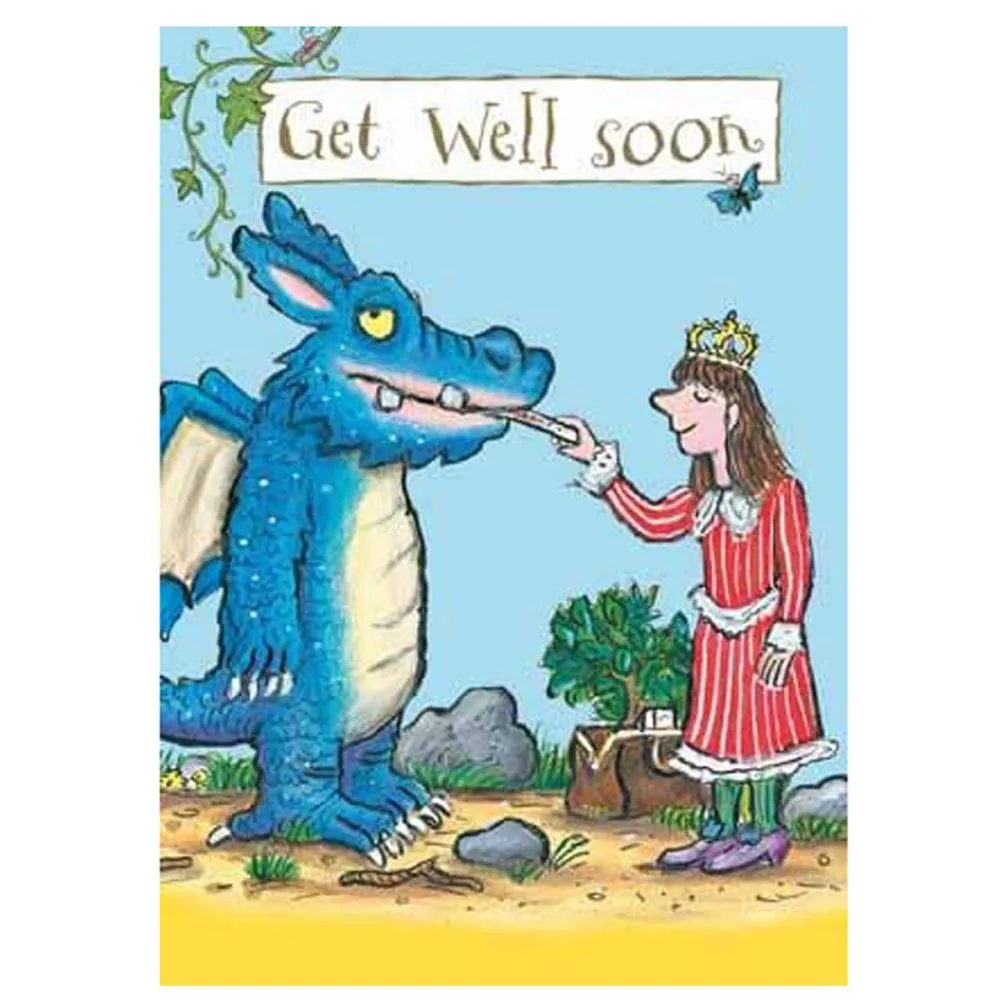 Zog Get Well Soon Card