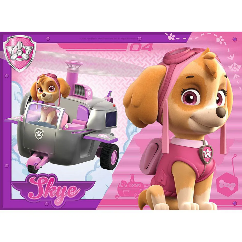 4 in Box Paw Patrol Jigsaw Puzzles Extra Image 2