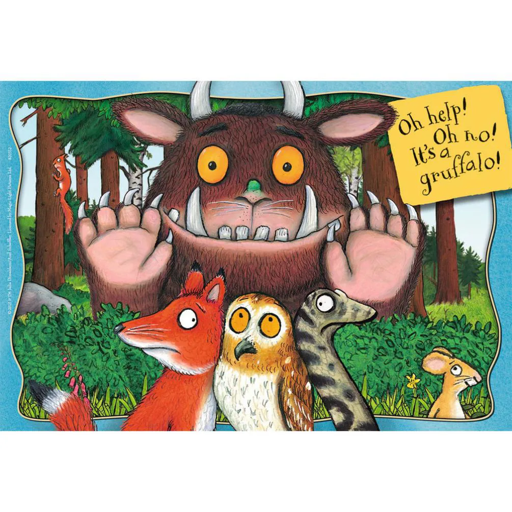 The Gruffalo 2 x 12 pc Jigsaw Puzzles Extra Image 2