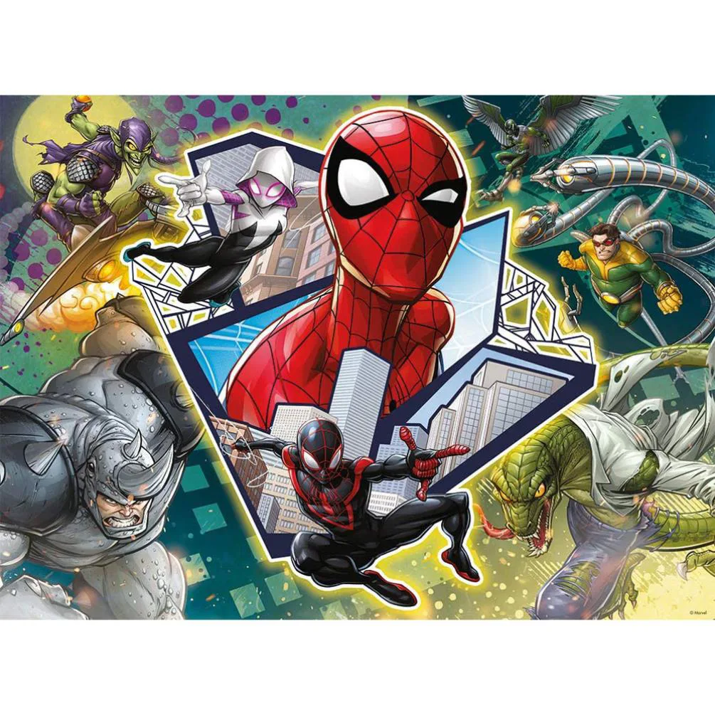 Marvel Spiderman 150pc XXL Jigsaw Puzzle Extra Image 1