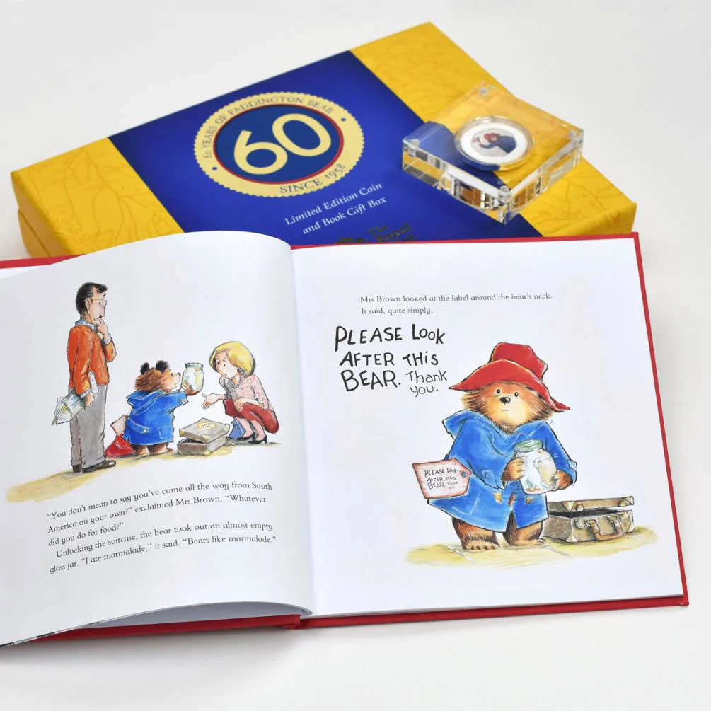 Paddington Bear Silver Royal Mint Collection Box Extra Image 2