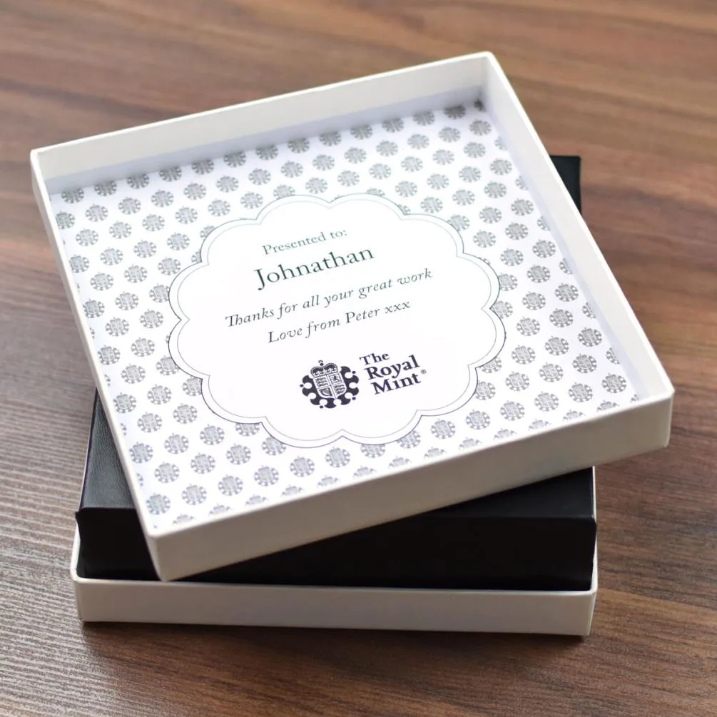 Personalised Silver Proof Paddington 50p In A Deluxe Gift Box Extra Image 2