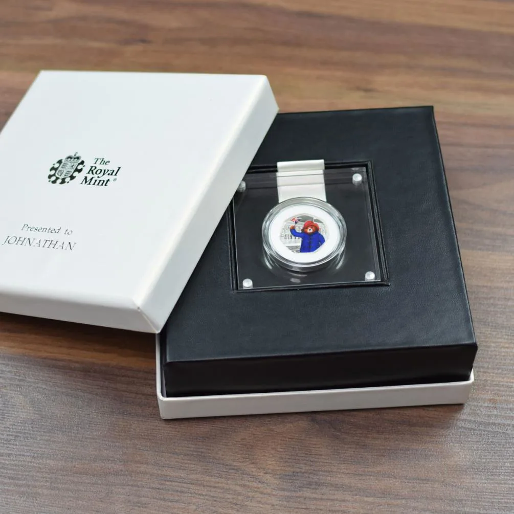 Personalised Silver Proof Paddington 50p In A Deluxe Gift Box Extra Image 3