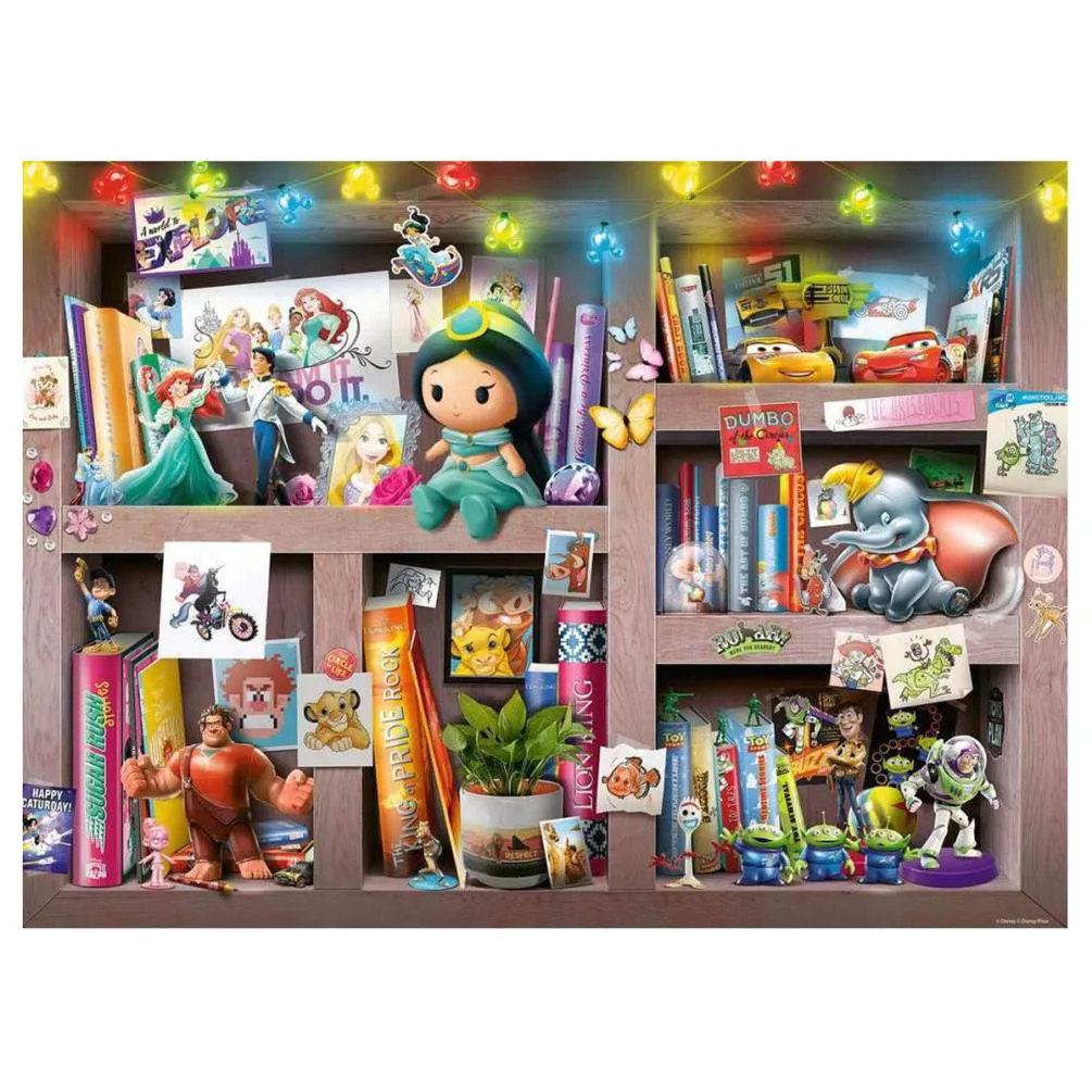 Disney Universe Multi Character 100pc Jigsaw Puzzle Extra Image 1