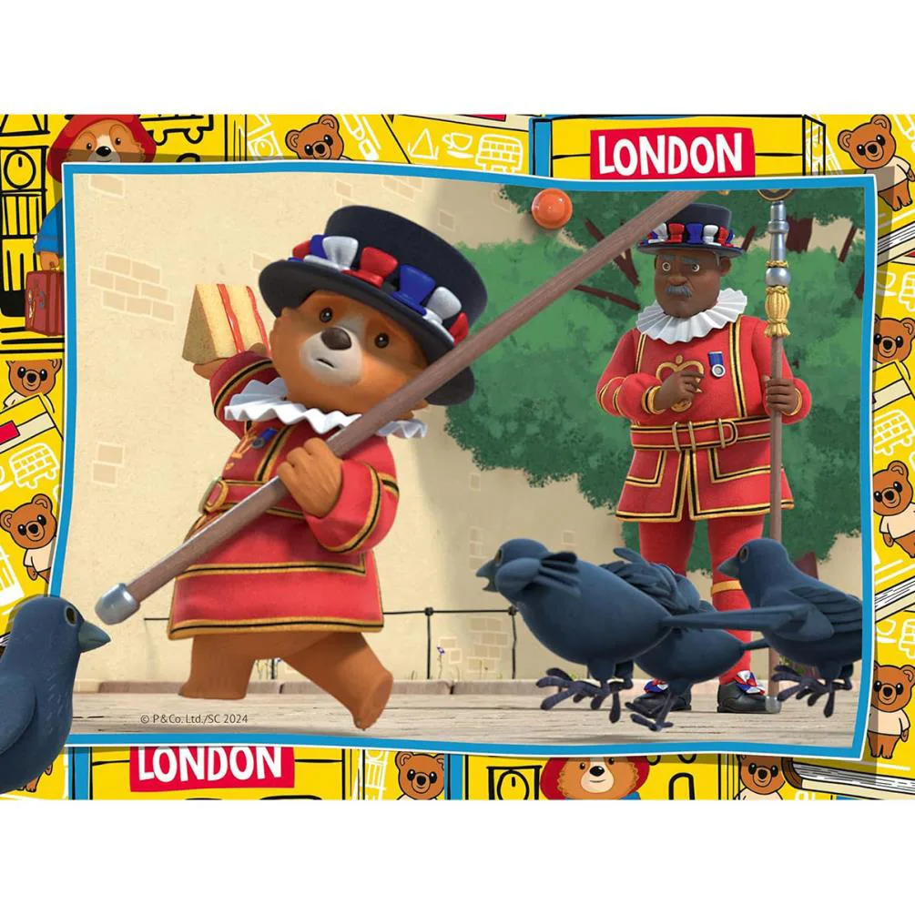 Paddington Bear 4 In a Box Jigsaw Puzzles Extra Image 1