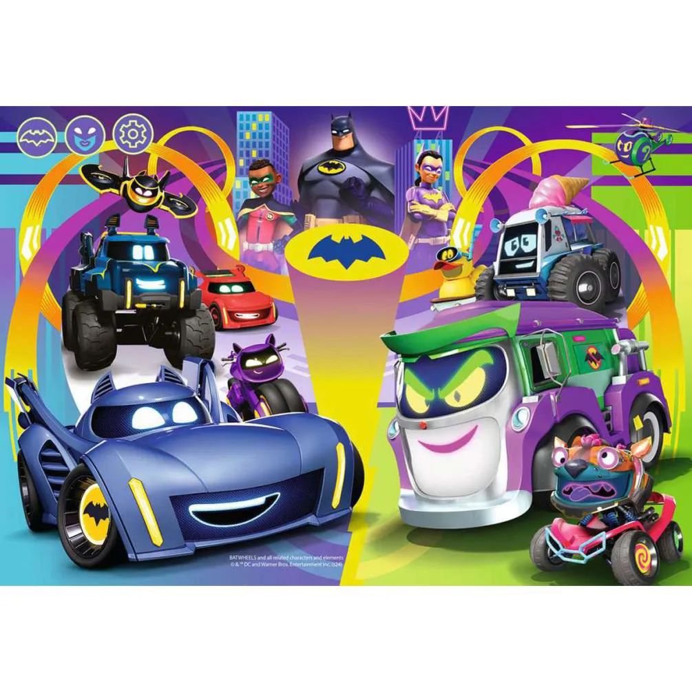 Batwheels 2 x 24pc Jigsaw Puzzles Extra Image 2