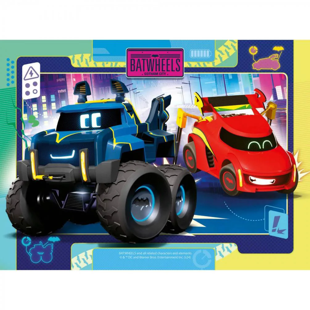 Batwheels 4 in a Box Jigsaw Puzzles Extra Image 2