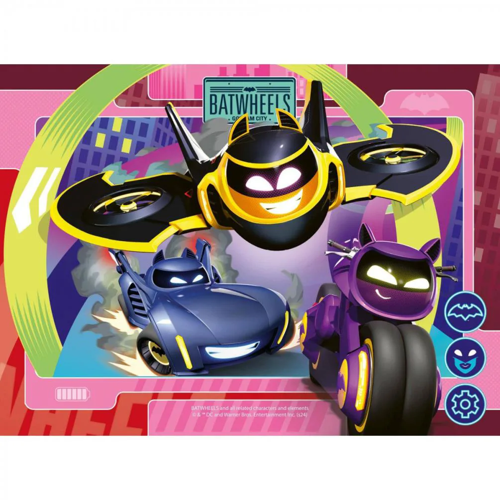 Batwheels 4 in a Box Jigsaw Puzzles Extra Image 3
