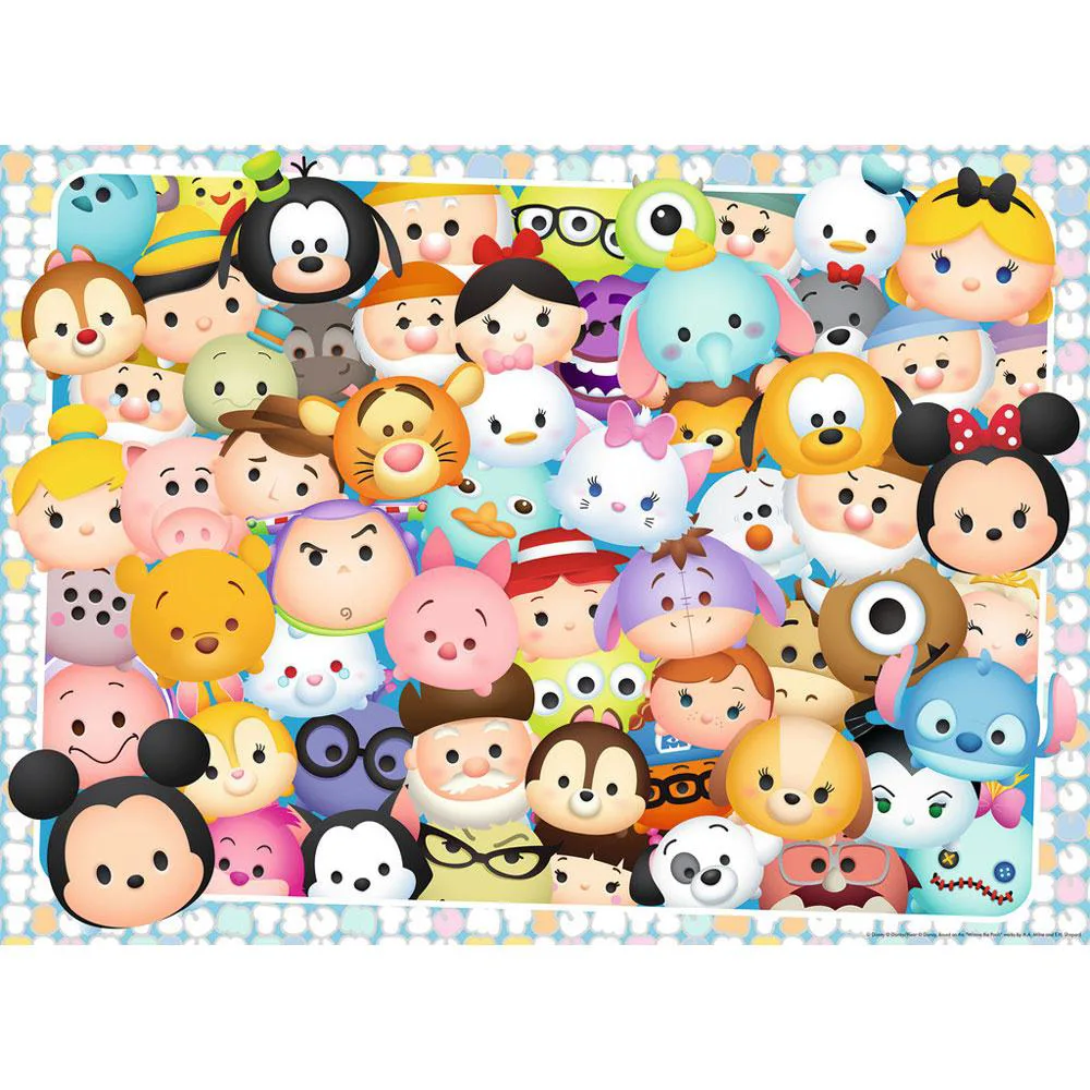 XXL 100pc Tsum Tsum Jigsaw Puzzle Extra Image 1