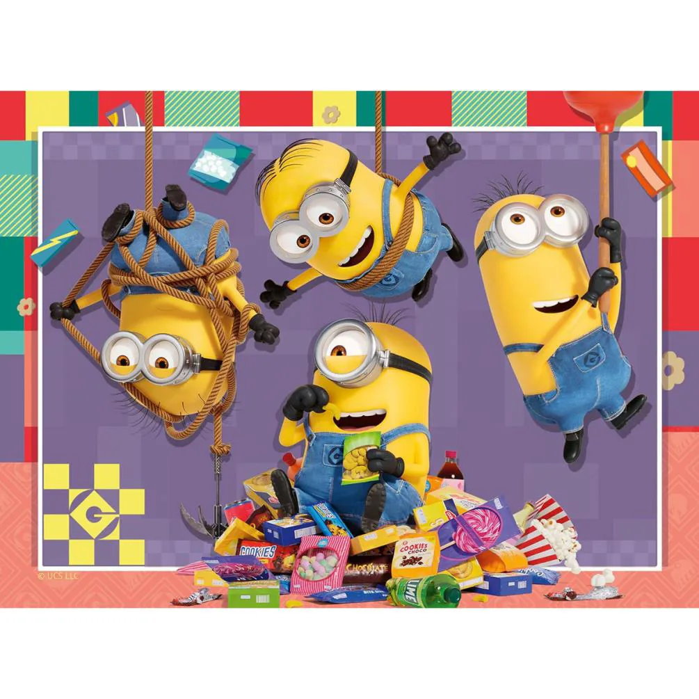 Despicable Me 4 Jigsaw Puzzles 4 in a Box Extra Image 3