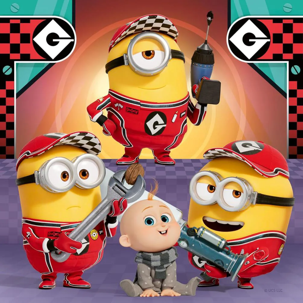 Despicable Me 4 3 x 49pc Jigsaw Puzzles Extra Image 2