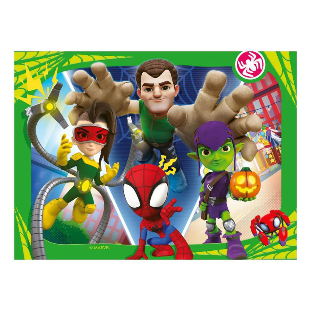 Spidey & His Amazing Friends 4 in a Box Jigsaw Puzzles Extra Image 3
