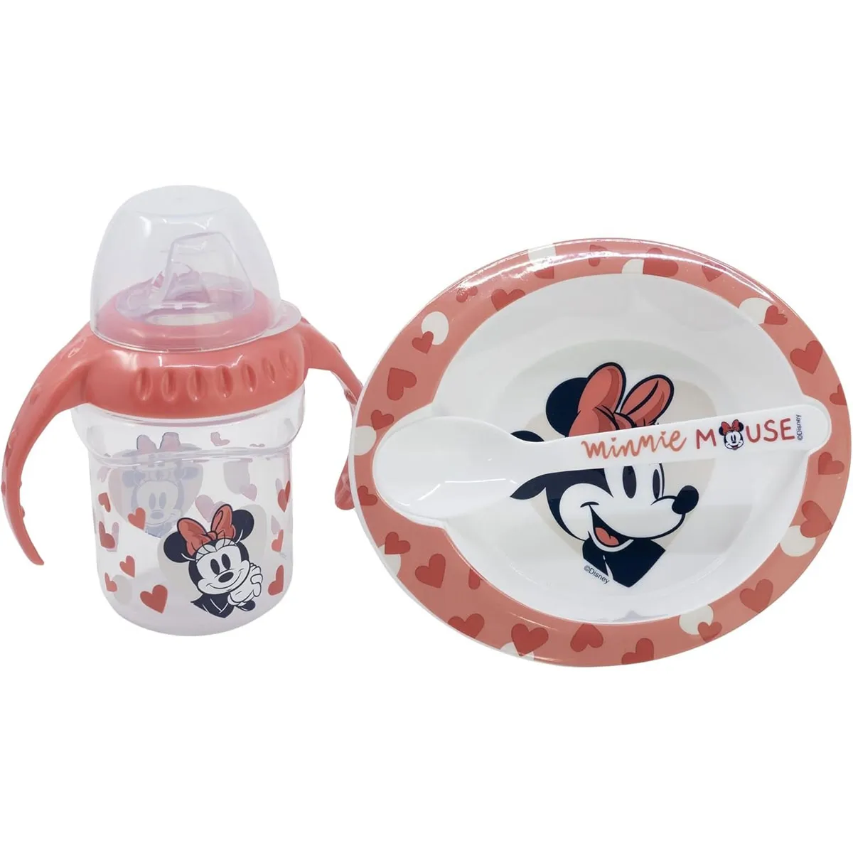 Disney Minnie Mouse 3 Piece Baby Feeding Set Extra Image 1