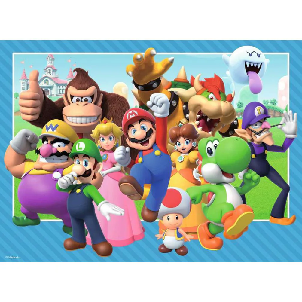 Super Mario Let''s A Go 100pc XXL Jigsaw Puzzle Extra Image 1